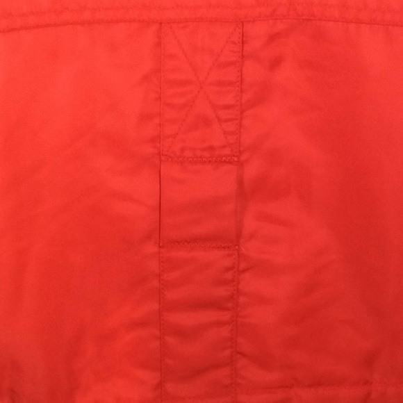 Red Puff Jacket w/Gold Zipper Pulls - Picture 6 of 8